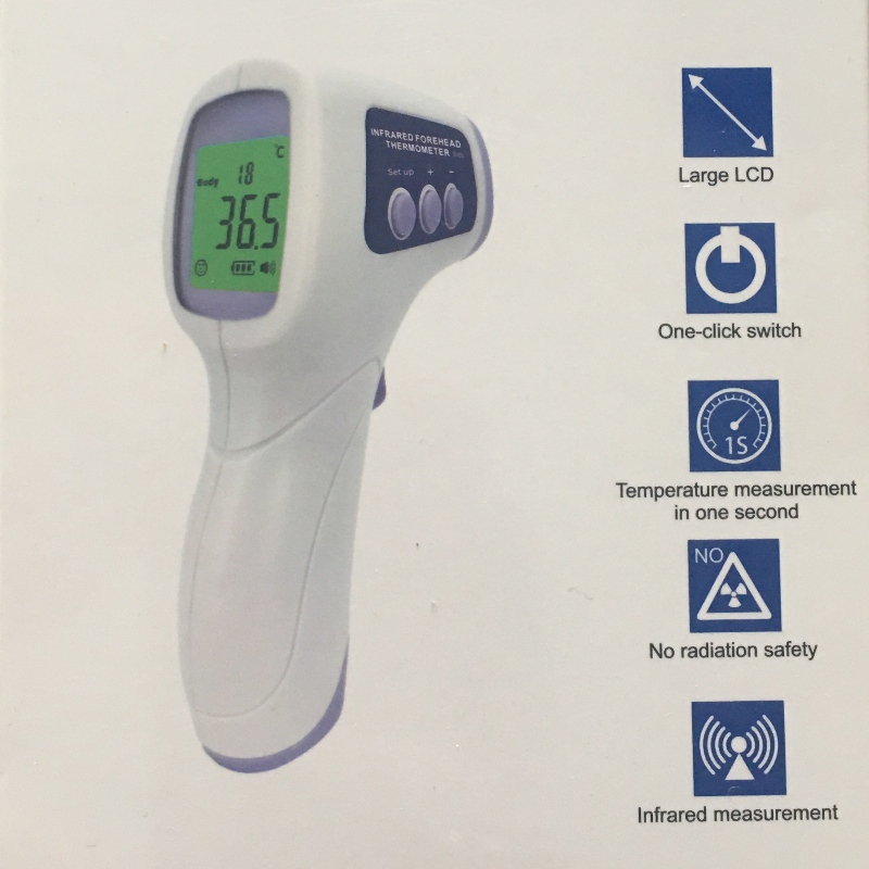 Emberi test IR Termométer Orvosi engedély CE